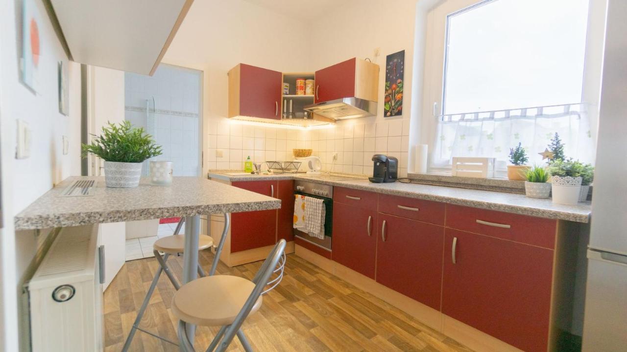 *Central_50M2_Kitchen_Washer_Netflix_Parking Cottbus Extérieur photo